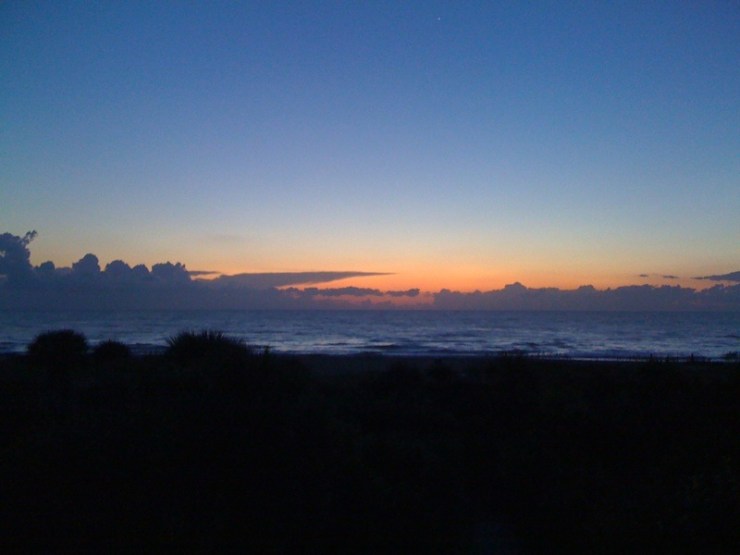 Sunrise on Cocoa Beach